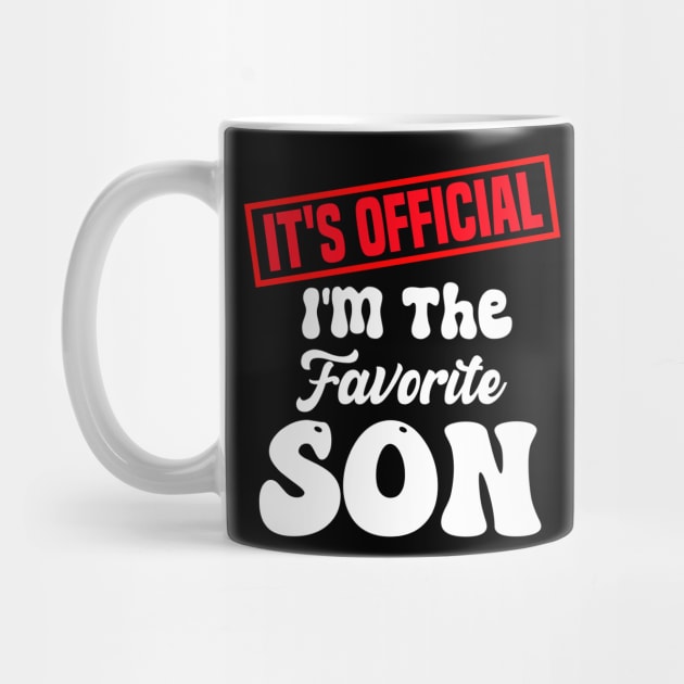 It's official i'm the favorite son, favorite son by Bourdia Mohemad